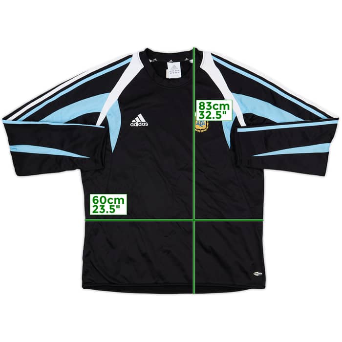 2004-06 Argentina adidas Drill Top - 9/10 - (L/XL)