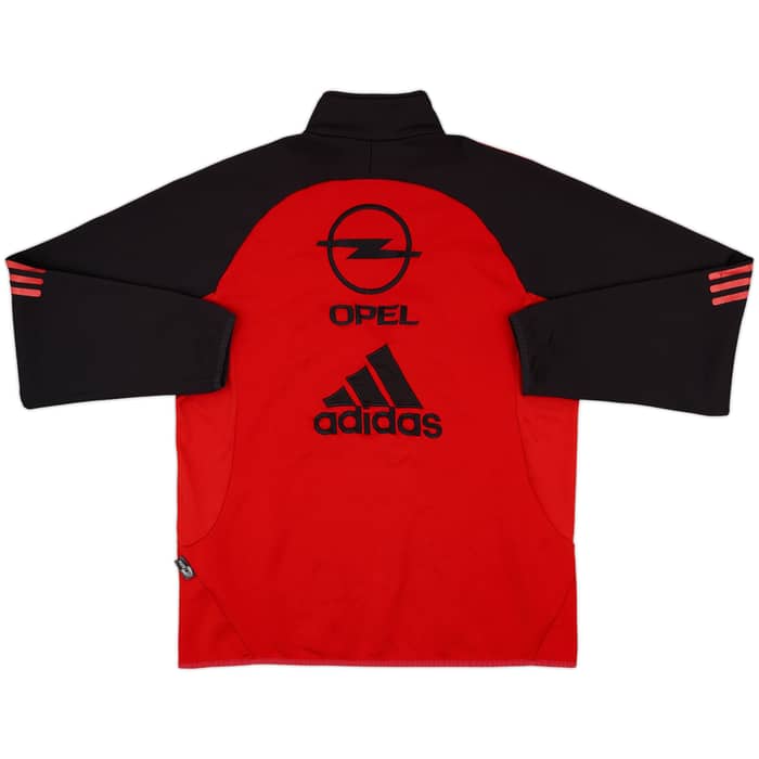 2002-03 AC Milan adidas 1/4 Zip Drill Top - 5/10 - (L)