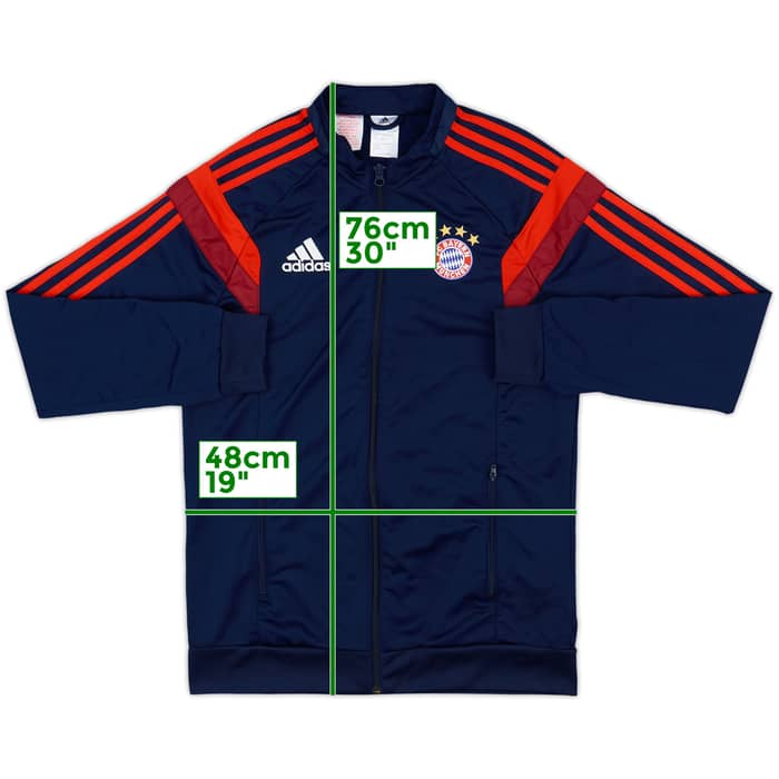 2014-15 Bayern Munich adidas Track Jacket - 8/10 - (XL.Boys)