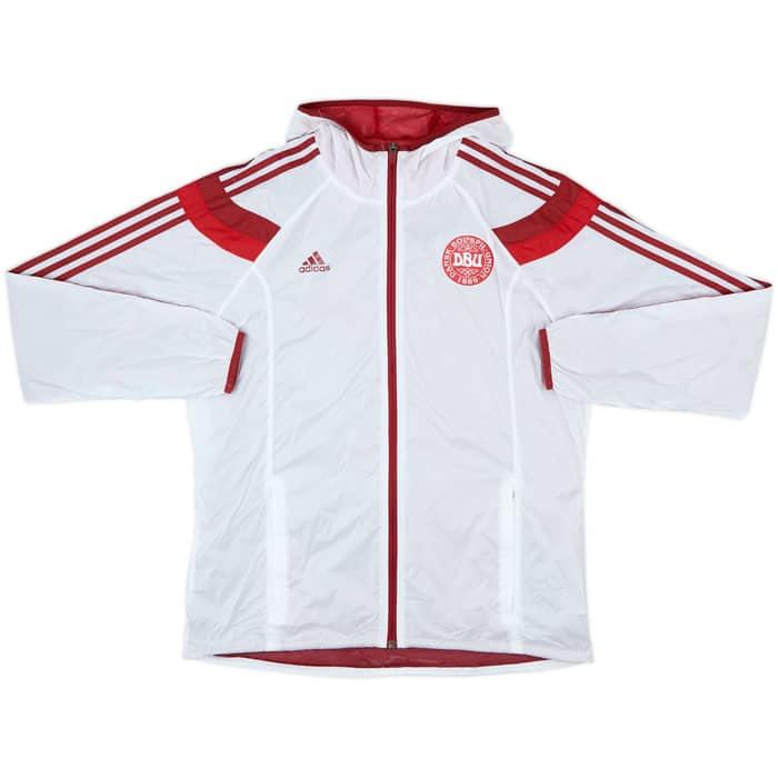 2014-16 Denmark adidas Hooded Rain Jacket - 9/10 - (L)