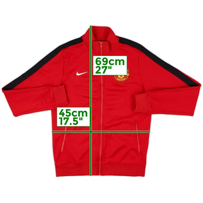 2013-14 Manchester United Nike Track Jacket - 9/10 - (S)