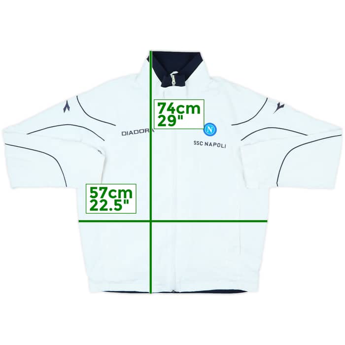 2006-08 Napoli Diadora Track Jacket - 8/10 - (S)