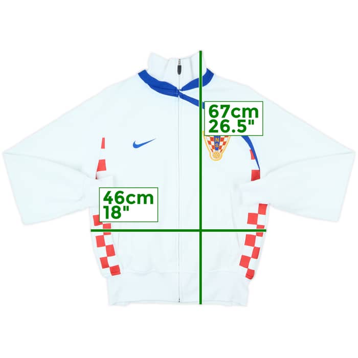 2008-10 Croatia Nike Track Jacket - 7/10 - (S)