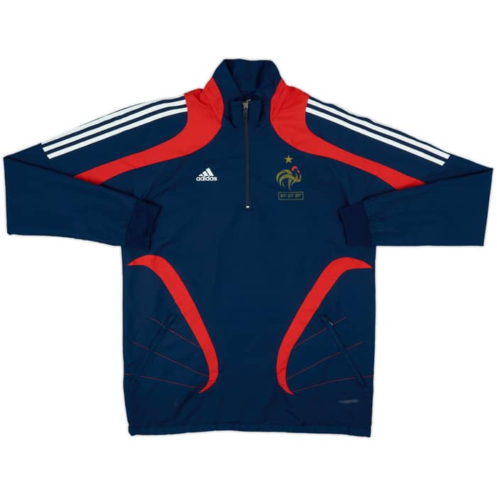 2007-08 France Player Issue Formotion 1/4 Zip Drill Top - 6/10 - (L)