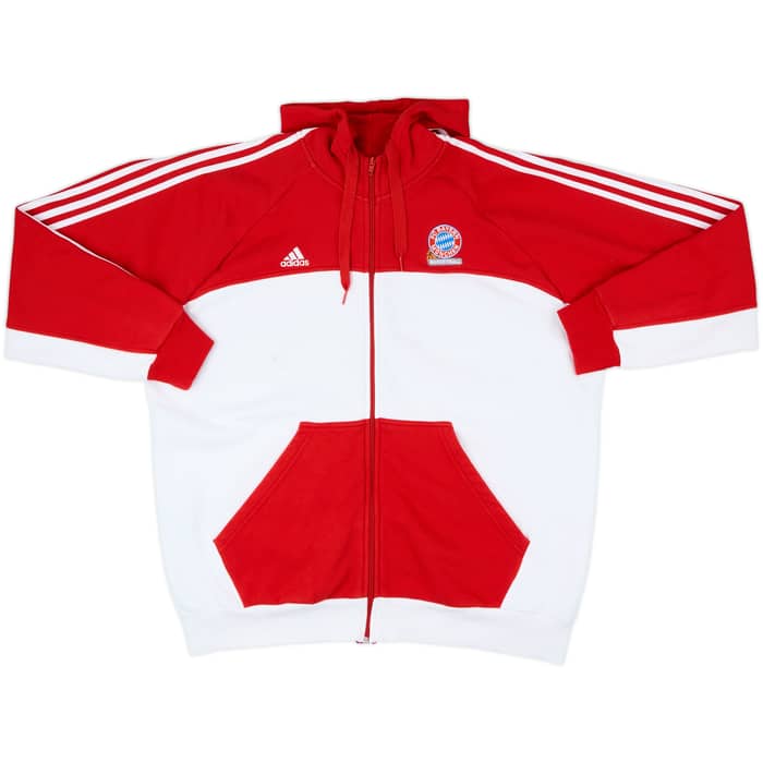 2014-15 Bayern Munich Basketball adidas Hooded Sweat Top - 7/10 - (XXL)