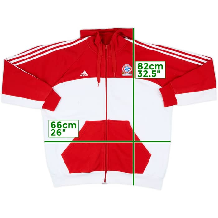 2014-15 Bayern Munich Basketball adidas Hooded Sweat Top - 7/10 - (XXL)