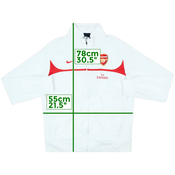2010-11 Arsenal Nike Track Jacket - 9/10 - (XL)