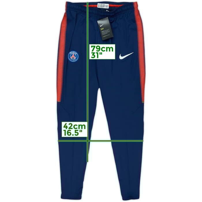 2017-18 Paris Saint-Germain Nike Track Pants/Bottoms (S)