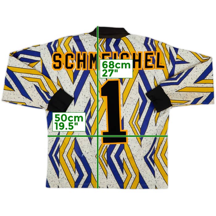 1993-94 Manchester United GK Shirt Schmeichel #1 - 8/10 - (S)