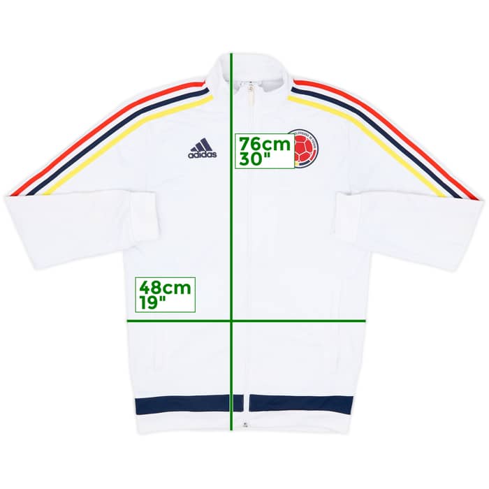 2011-12 Colombia adidas Track Jacket - 8/10 - (S)