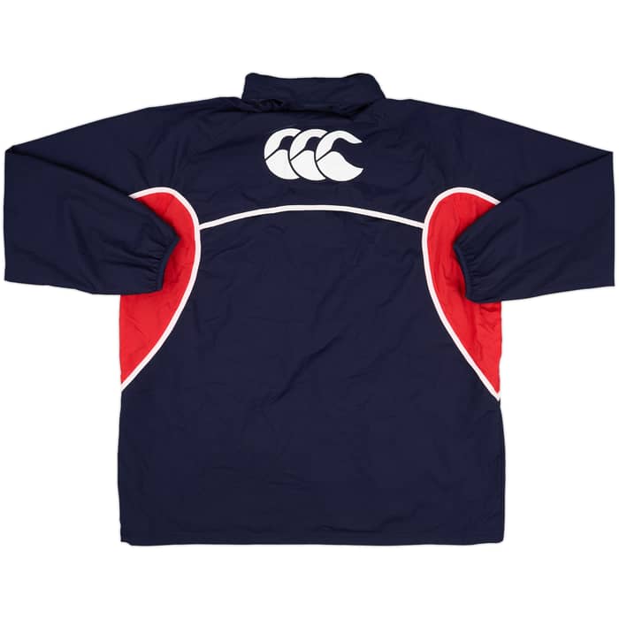 2008-10 Lille Canterbury 1/4 Zip Hooded Rain Jacket - 8/10 - (XXL)