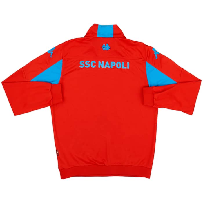 2015-16 Napoli Kappa Player Issue 1/4 Zip Drill Top #40 - 5/10 - (L)