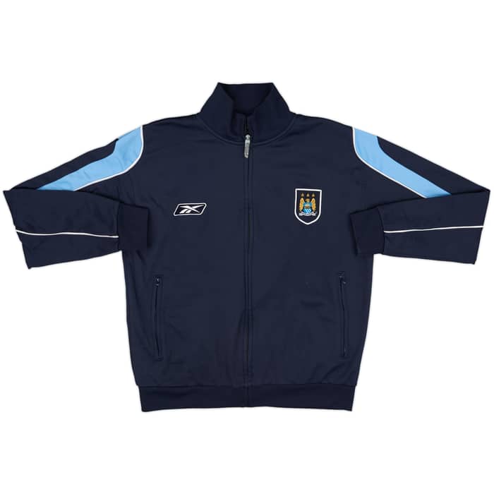 2004-06 Manchester City Reebok Track Jacket - 8/10 - (L)