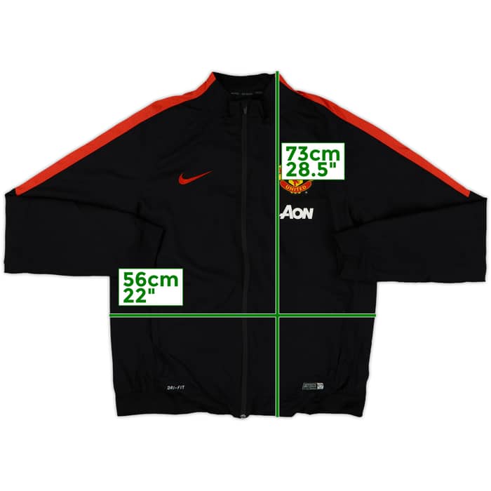 2014-15 Manchester United Nike Track Jacket - 7/10 - (L)