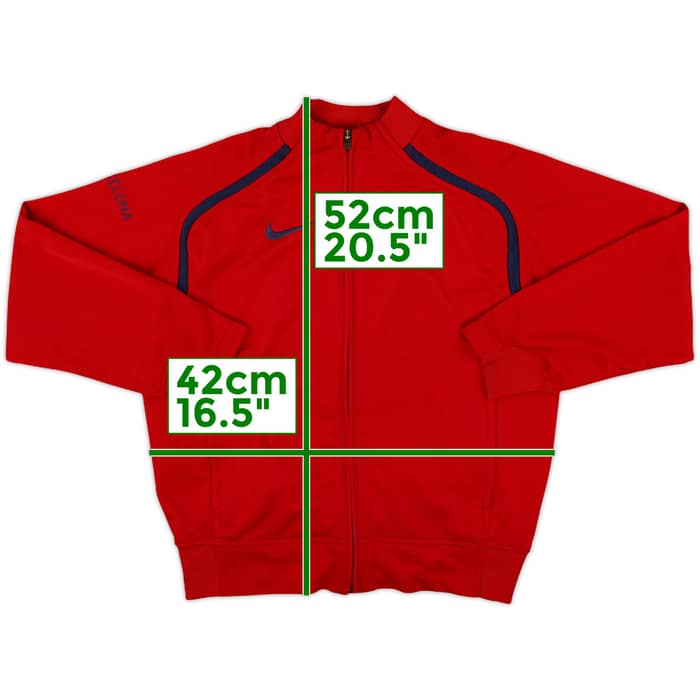2006-07 Barcelona Nike Track Jacket - 8/10 - (S.Boys)