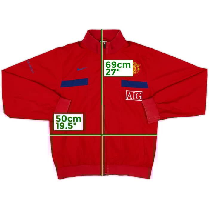 2009-10 Manchester United Nike Track Jacket - 7/10 - (S)