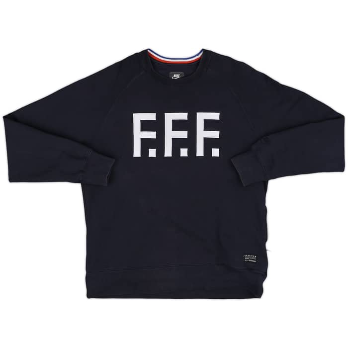 2012-13 France Nike Sweat Top - 9/10 - (M)