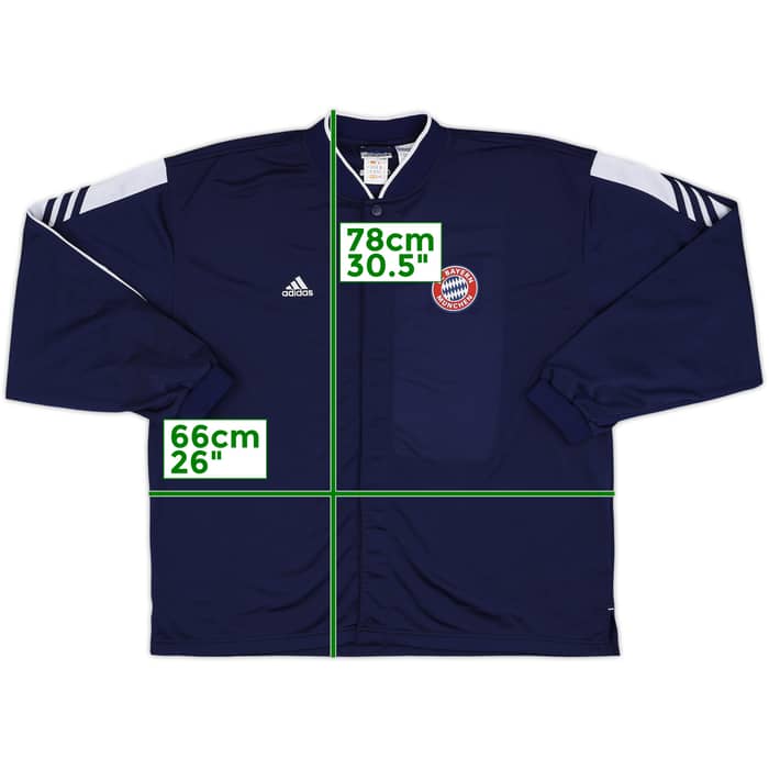 2001-02 Bayern Munich adidas Track Jacket - 8/10 - (M)