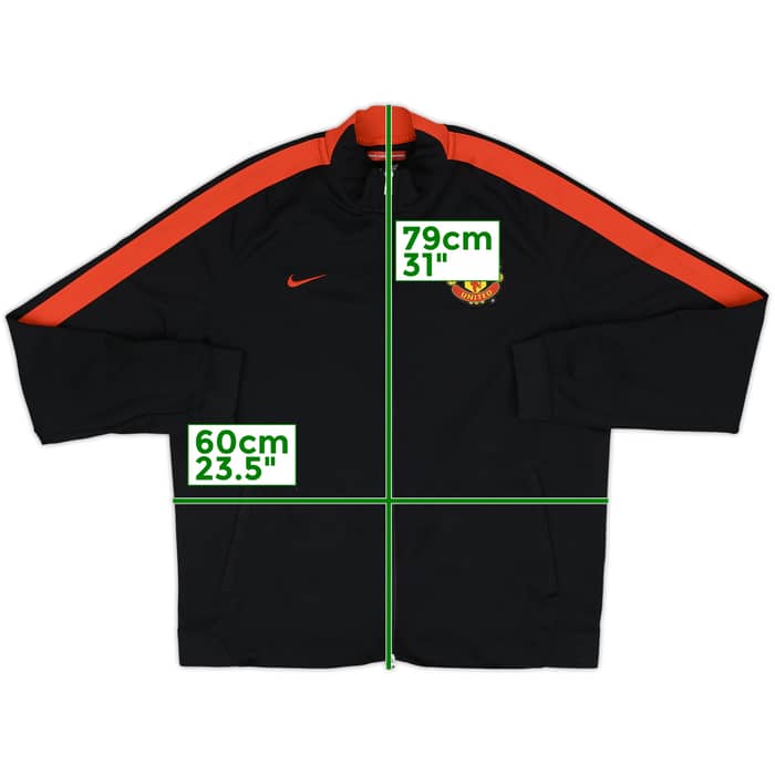 2015-16 Manchester United Nike Track Jacket - 10/10 - (XL)