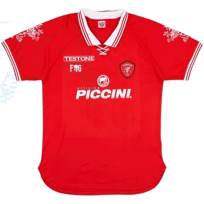 2014-15 Perugia Home Shirt Lanzafame #28 - 6/10 - (XL)