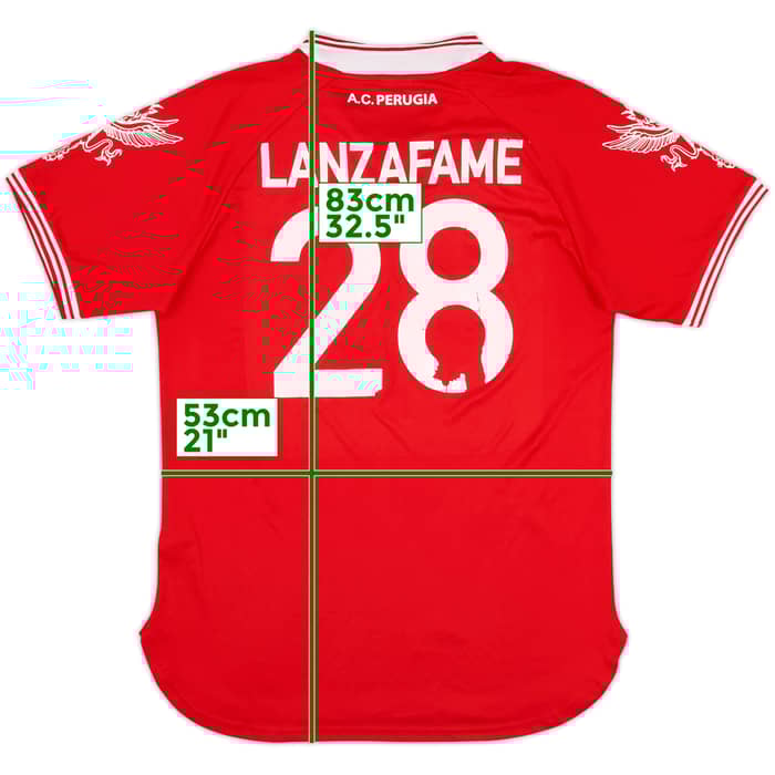 2014-15 Perugia Home Shirt Lanzafame #28 - 6/10 - (XL)