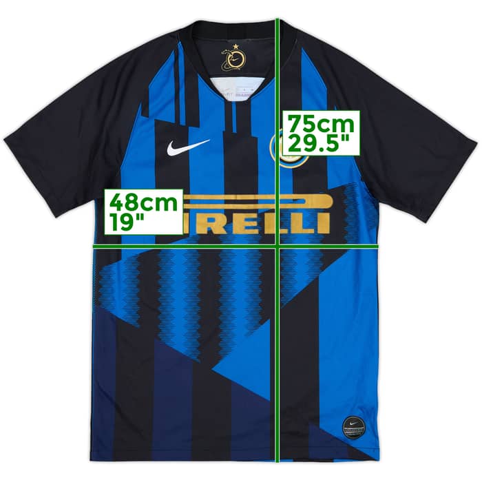 2018-19 Inter Milan Anniversary Home Shirt - 9/10 - (S)