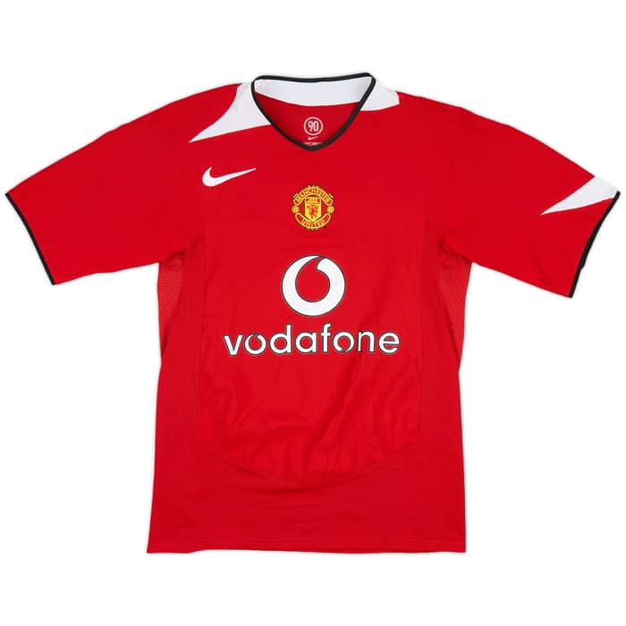 2004-06 Manchester United Home Shirt Giggs #11 - 8/10 - (S)