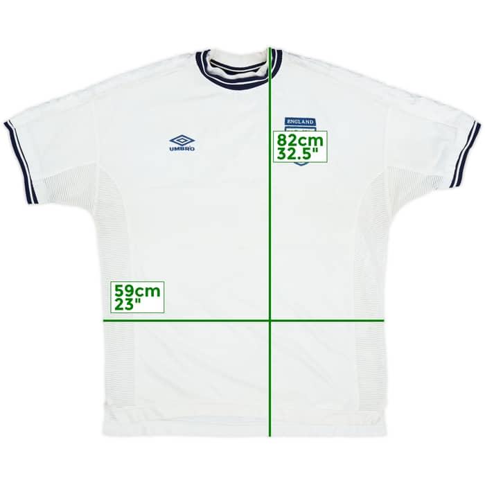 1999-01 England Home Shirt - 5/10 - (XXL)