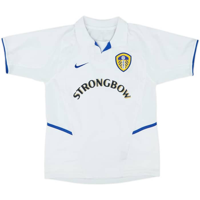 2002-03 Leeds United Home Shirt - 8/10 - (M.Boys)