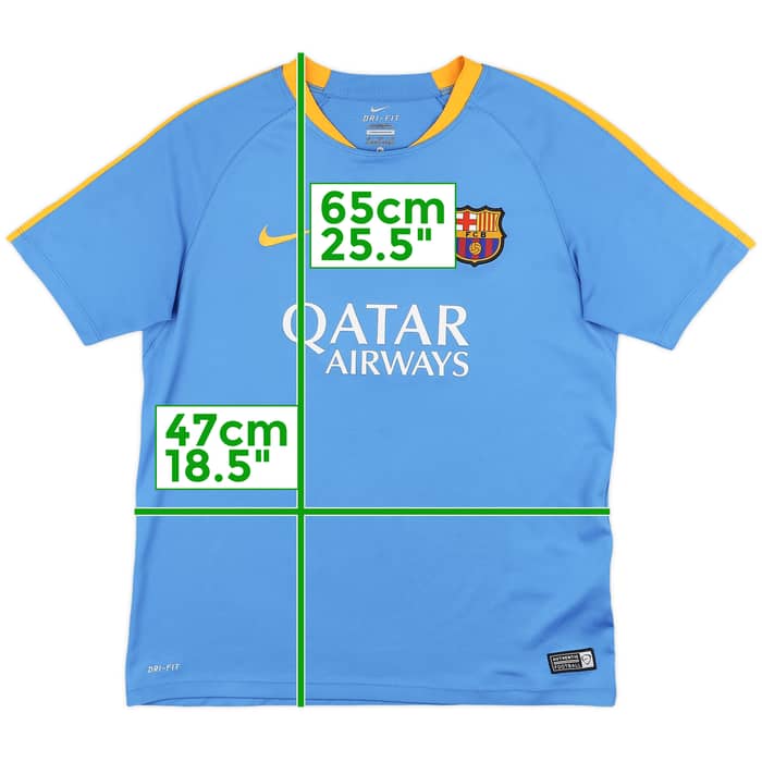2015-16 Barcelona Nike Training Shirt - 7/10 - (XL.Boys)