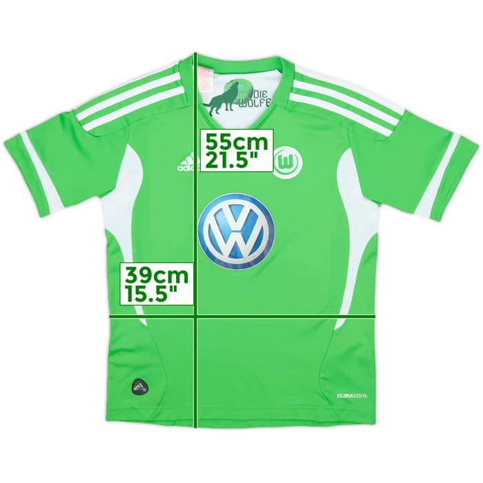 2011-12 Wolfsburg Home Shirt - 8/10 - (S.Boys)