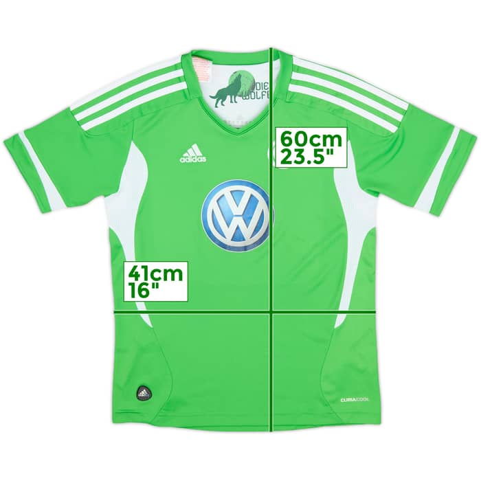 2011-12 Wolfsburg Home Shirt - 7/10 - (M.Boys)