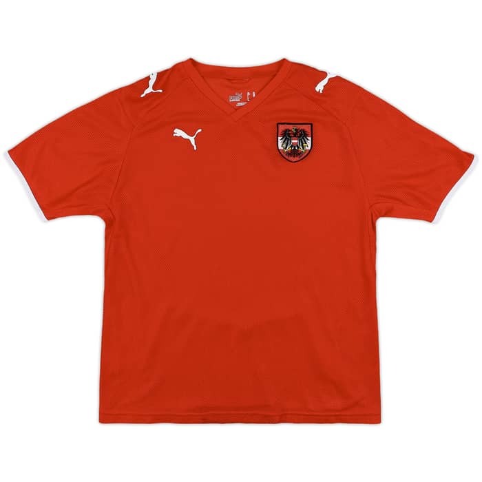 2008-09 Austria Home Shirt - 9/10 - (L.Boys)