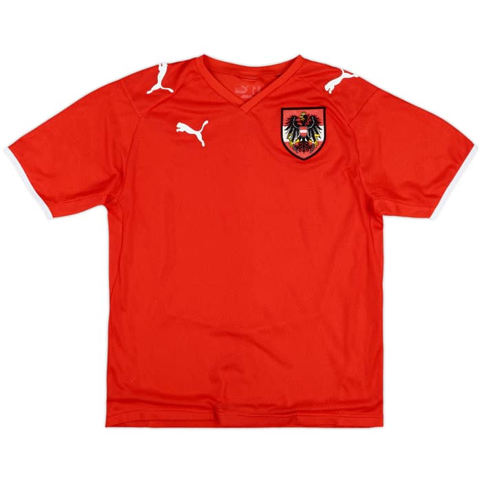2008-09 Austria Home Shirt - 8/10 - (XL.Boys)