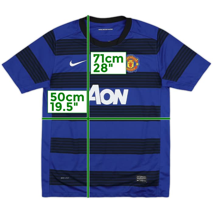 2011-13 Manchester United Away Shirt - 7/10 - (XL.Boys)