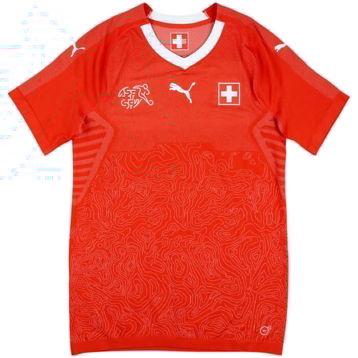 2018-20 Switzerland Authentic Home Shirt - 9/10 - (XL)