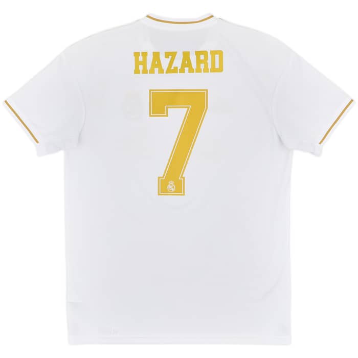 2019-20 Real Madrid Home Shirt Hazard #7 - 9/10 - (L)