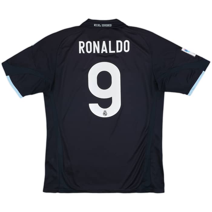 2009-10 Real Madrid Away Shirt Ronaldo #9 - 8/10 - (L)