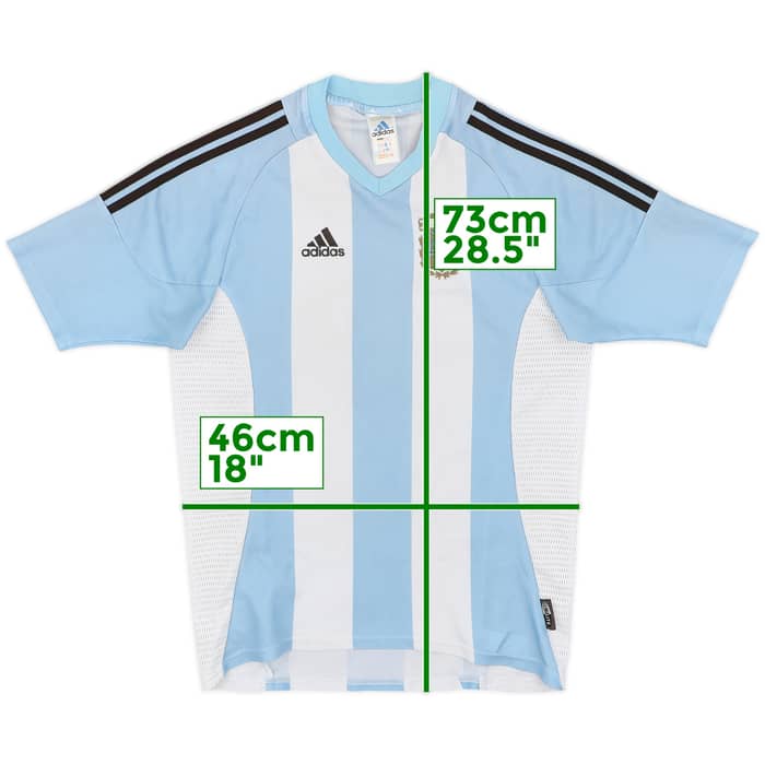 2002-04 Argentina Home Shirt - 5/10 - (S)