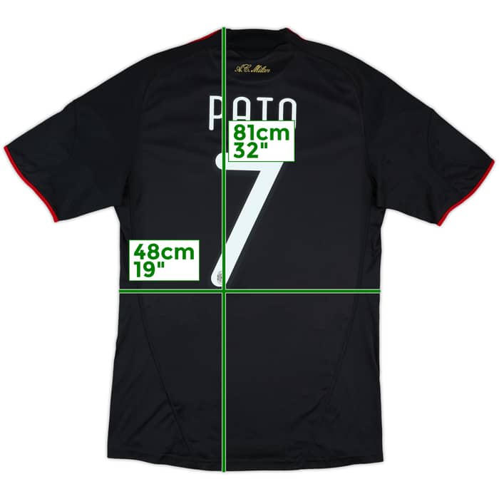 2009-10 AC Milan Third Shirt Pato #7 - 6/10 - (M)