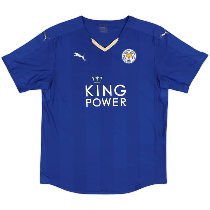 2015-16 Leicester Home Shirt - 4/10 - (XL)