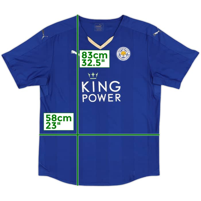 2015-16 Leicester Home Shirt - 4/10 - (XL)