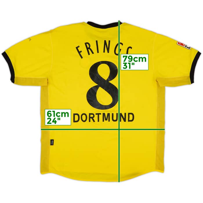2003-04 Borussia Dortmund Home Shirt Frings #8 - 8/10 - (XL)