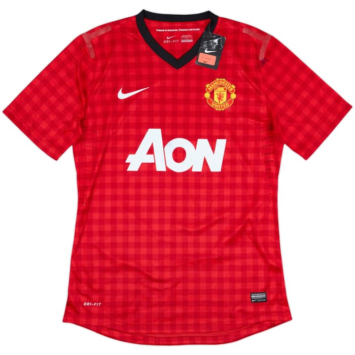 2012-13 Manchester United Player Issue Home Shirt Rooney #10 (L)