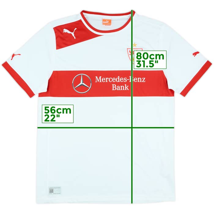 2012-13 Stuttgart Home Shirt - 10/10 - (XL)