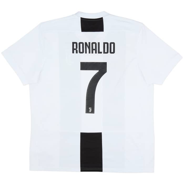 2018-19 Juventus Home Shirt Ronaldo #7 - 10/10 - (XL)