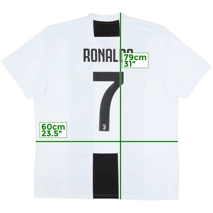 2018-19 Juventus Home Shirt Ronaldo #7 - 10/10 - (XL)