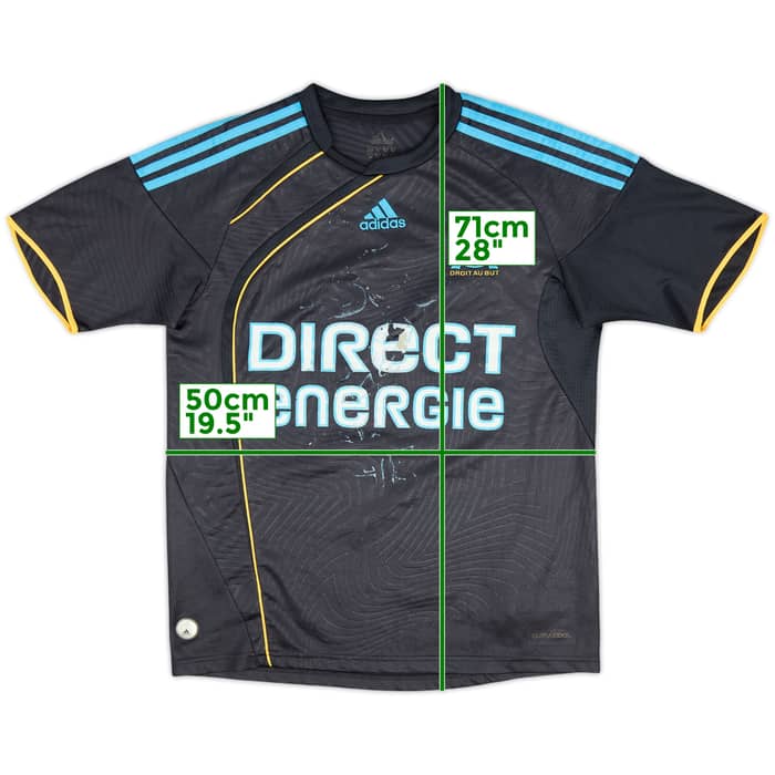 2009-10 Olympique Marseille Third Shirt - 4/10 - (XL.Boys)