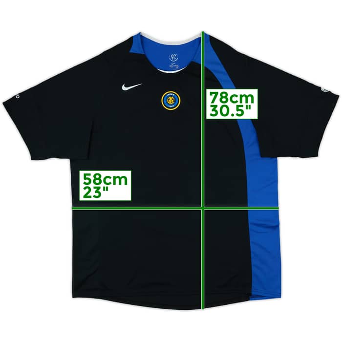 2004-05 Inter Milan Nike Training Shirt - 8/10 - (XL)
