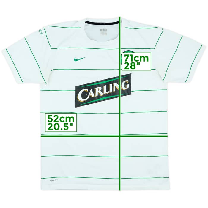 2008-09 Celtic Nike Training Shirt - 7/10 - (M)